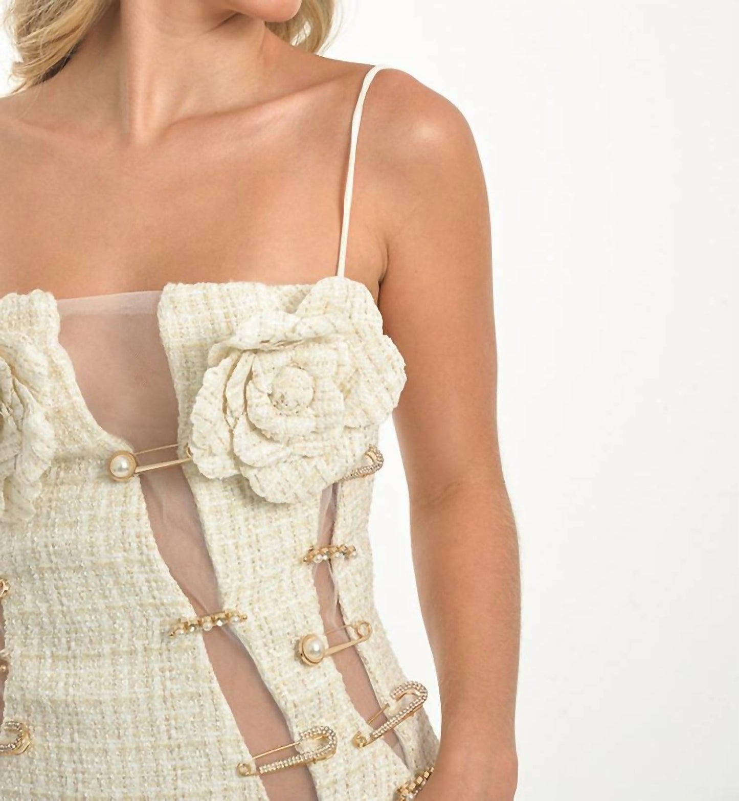 Steffany Milano - Fleur De Chic Mini Dress