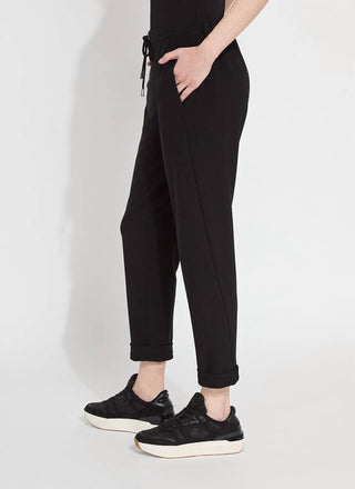 Lysse - Julia Stretch Crepe Cuffed Jogger