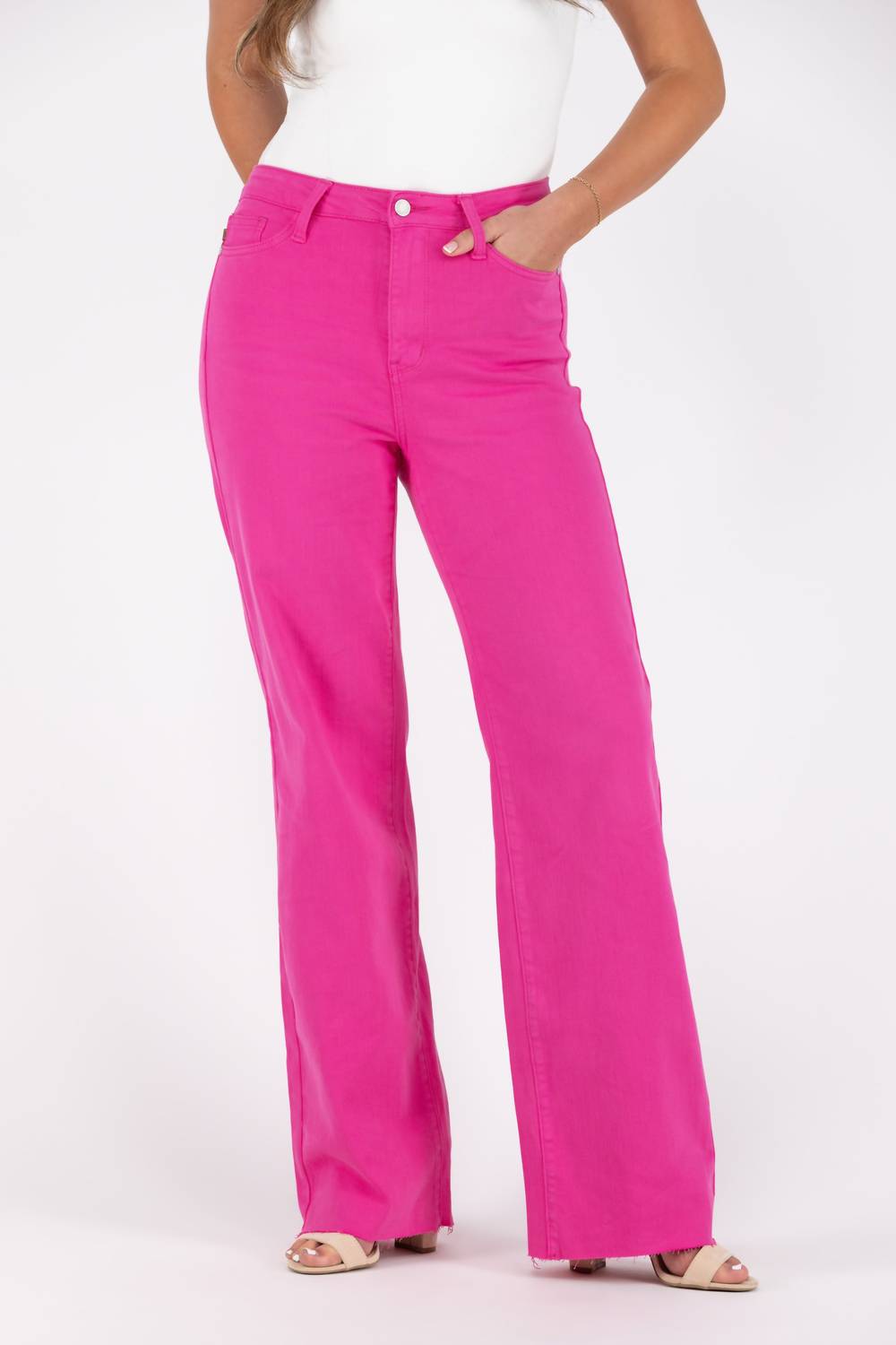 Judy Blue - The Karlie High-Rise Garment Dyed 90's Straight Jean