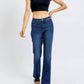 Judy Blue - Mid Rise Tummy Control Straight Jean
