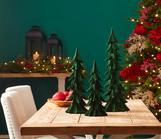 Velvet Pine Tree (Set of 3)