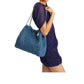 Tory Burch - Denim Fleming Soft Hobo Bag
