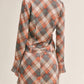 Sage The Label - Almost Famous Tie Front Blouse