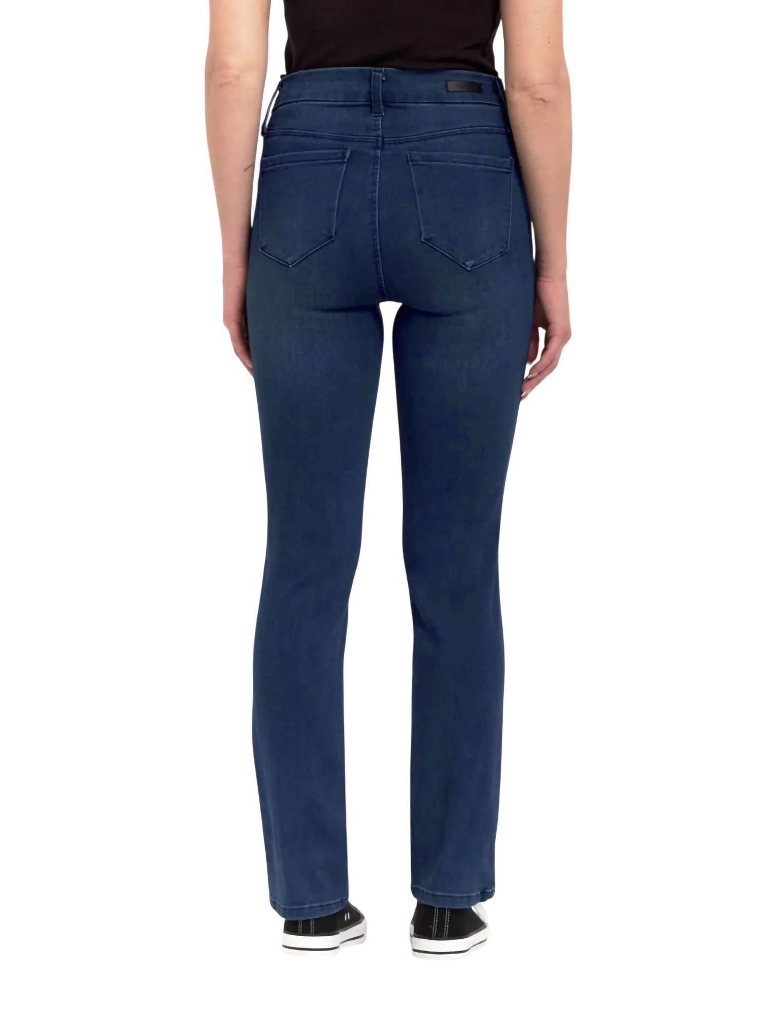 1822 Denim - Sheila Mid-rise Slim Straight Jeans