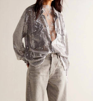 Free People - Disco Margartia Button Down Blouse