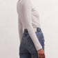 Z Supply - ADEN V-NECK RIB LONG SLEEVE TOP
