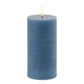 FIA Wick Blue Pillar Candle (Set of 2)