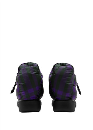 Burberry - Men's Check Pillow Boots