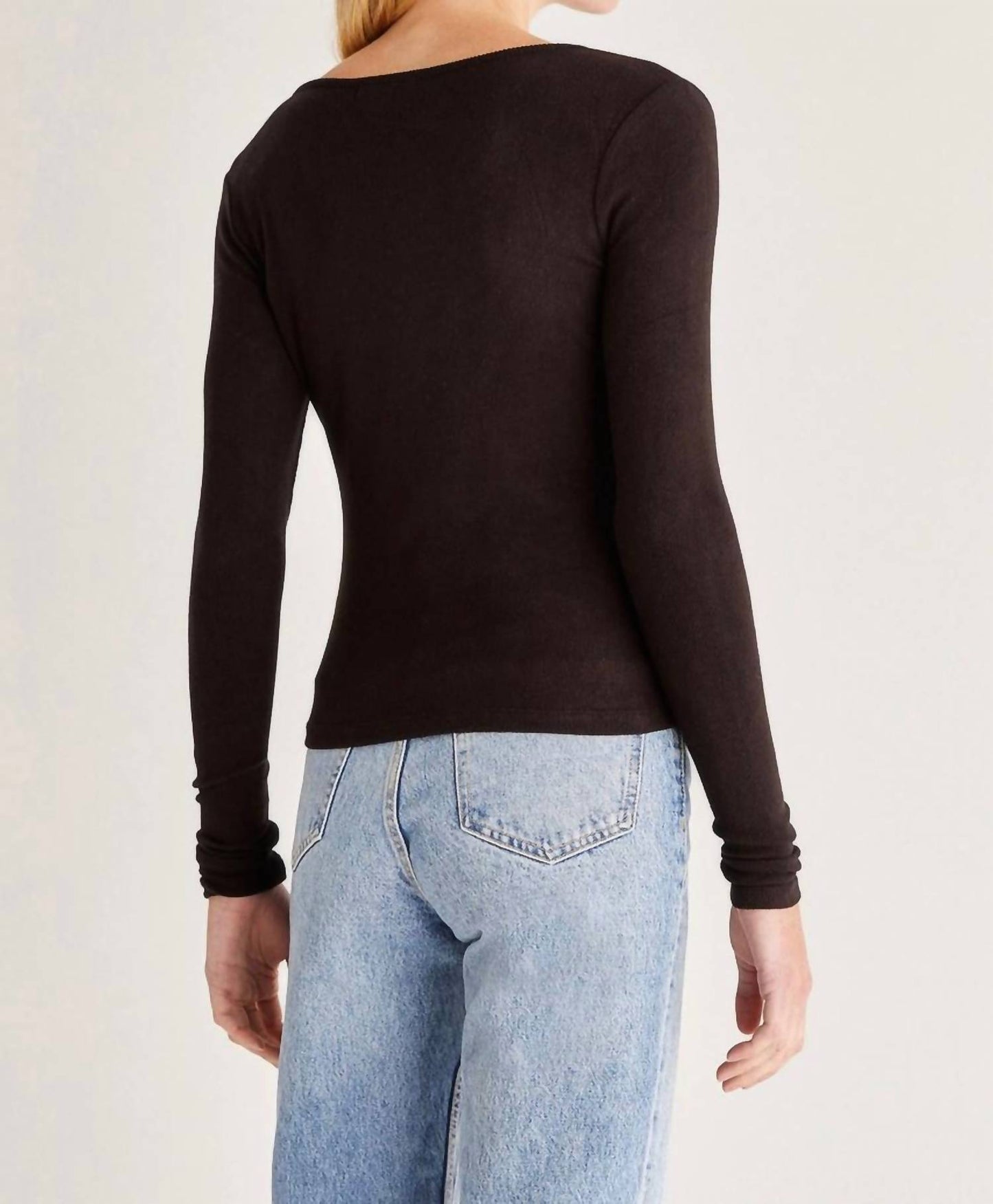 Z Supply - Sonya Brushed Rib Long Sleeve Top