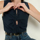 Nation Ltd - Mimmi Keyhole Sleeveless Top