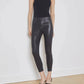 L'Agence - Margot High Rise Mix Stitch Skinny Jeans