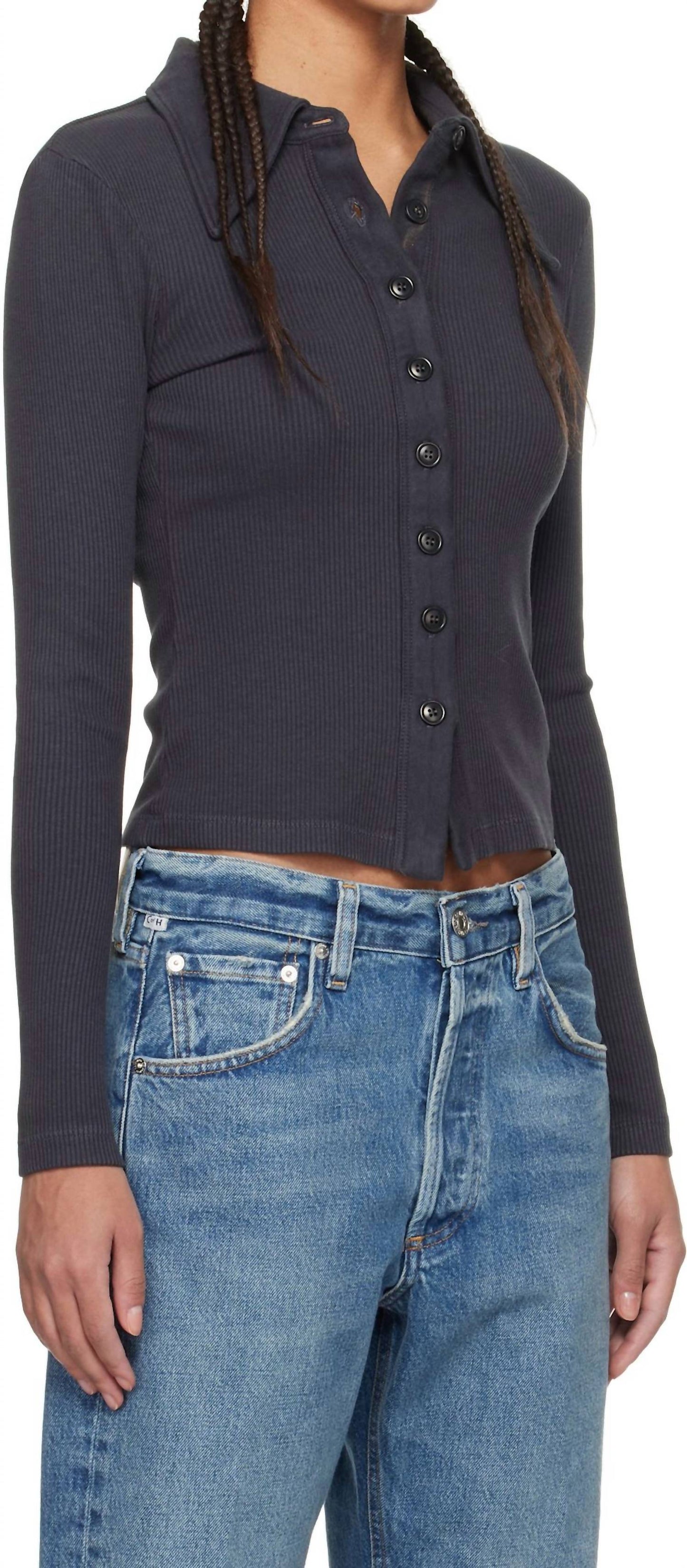 Citizens Of Humanity - Gila Long Sleeve Polo Shirt