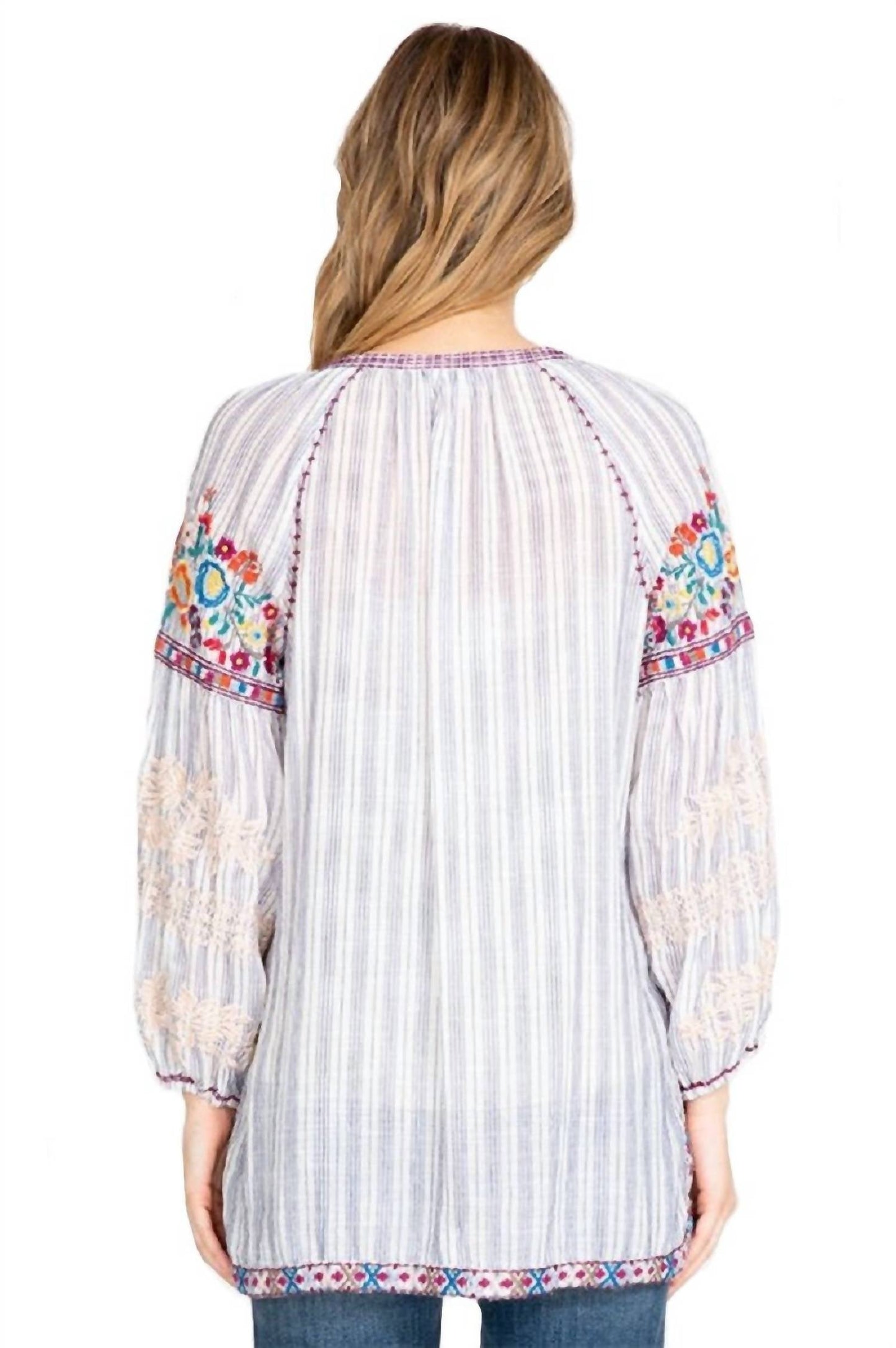 Johnny Was - Allegra Peasant Blouse