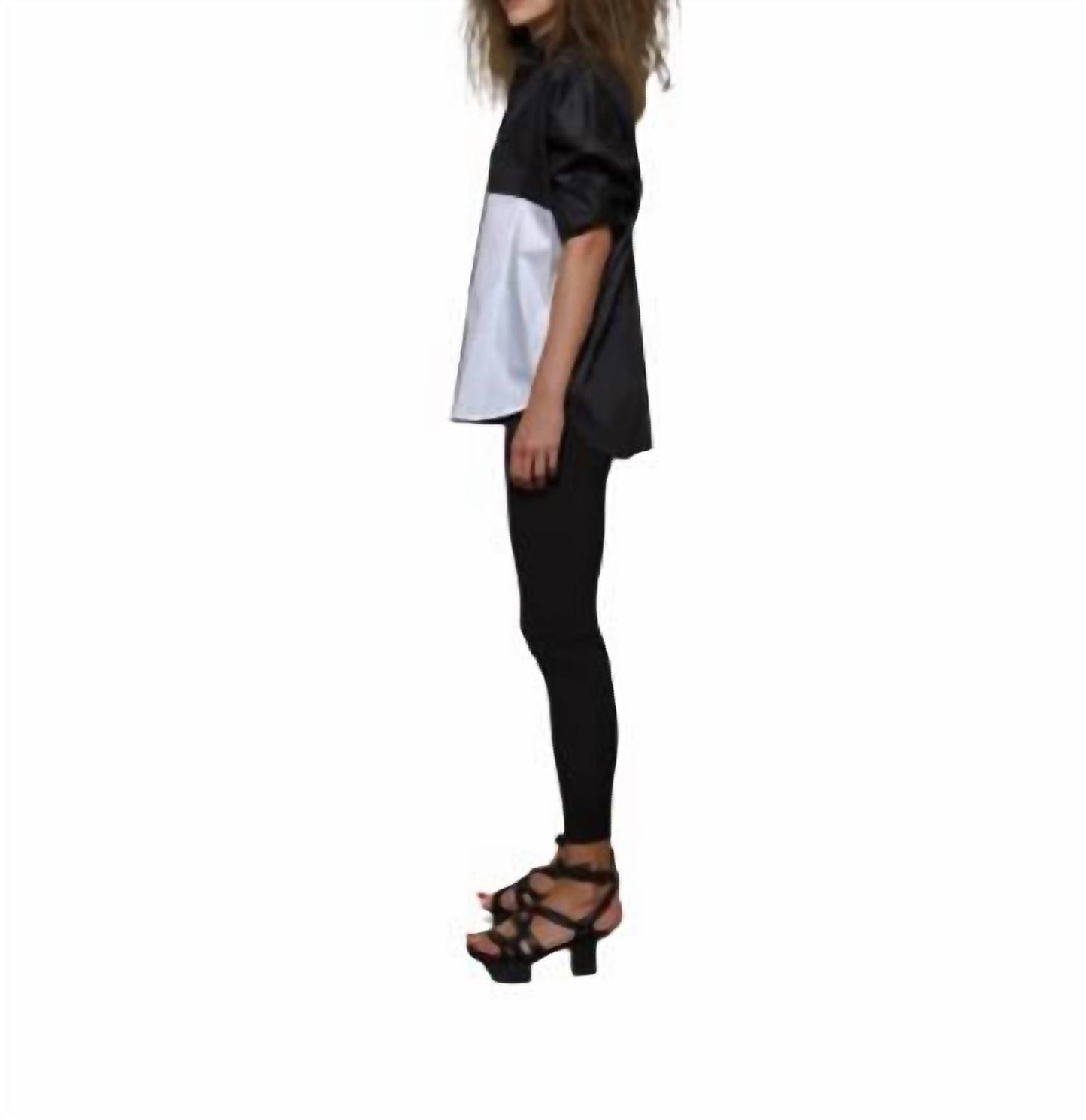 Simply Mila - 2 Tone Boxy Shirt
