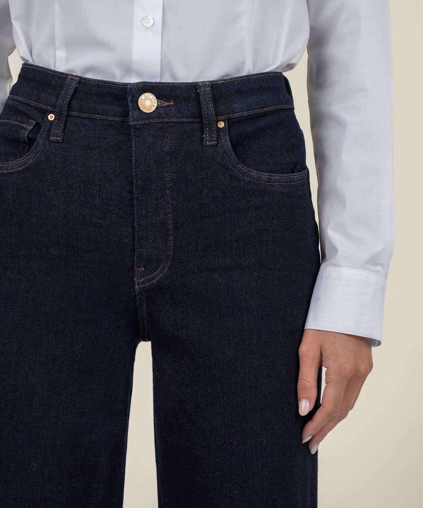 Kut From The Kloth - Fay High Rise Straight Leg Jeans