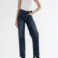 Mica Denim - Freya Super High Rise Straight Leg Loose Fit Jeans