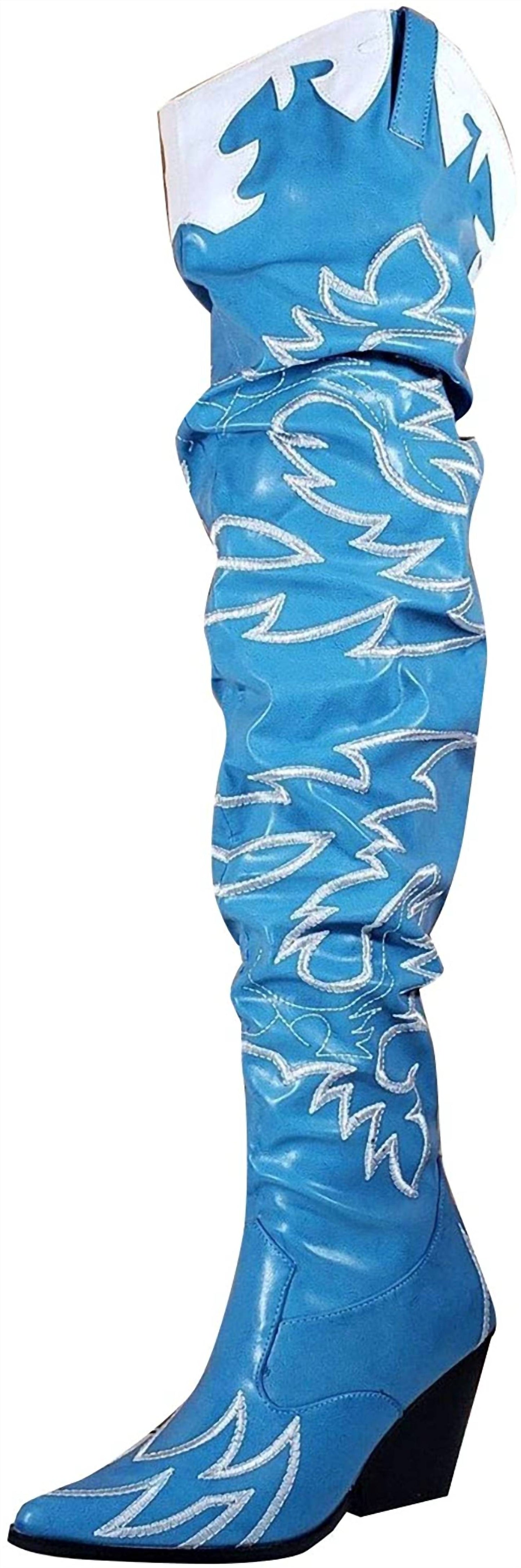 Cape Robbin - Women's Kelsey Rock Star Western Thigh Boot