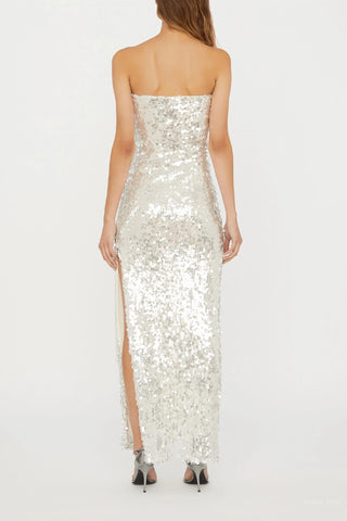 Christopher Esber - Opaline Sequin Strapless Gown