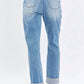Judy Blue - High Waist Patch Pocket & Destroy Boyfriend Jean