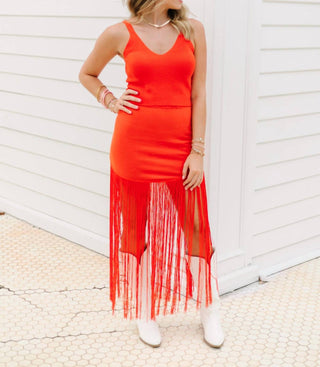 Cloud Ten - Fringe Knit Set