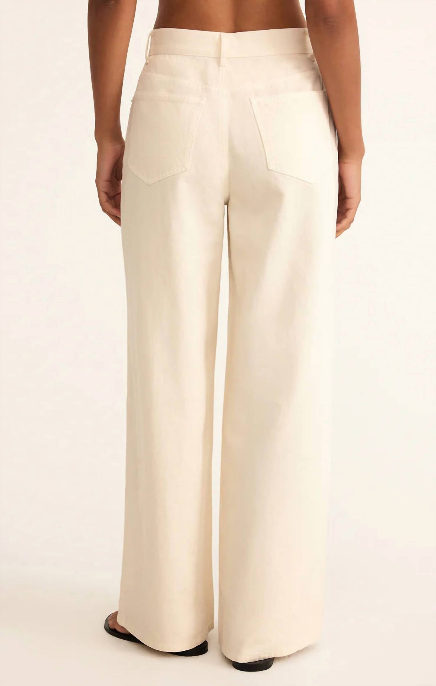 Z Supply - Mia Loose Wide Leg Denim Pant