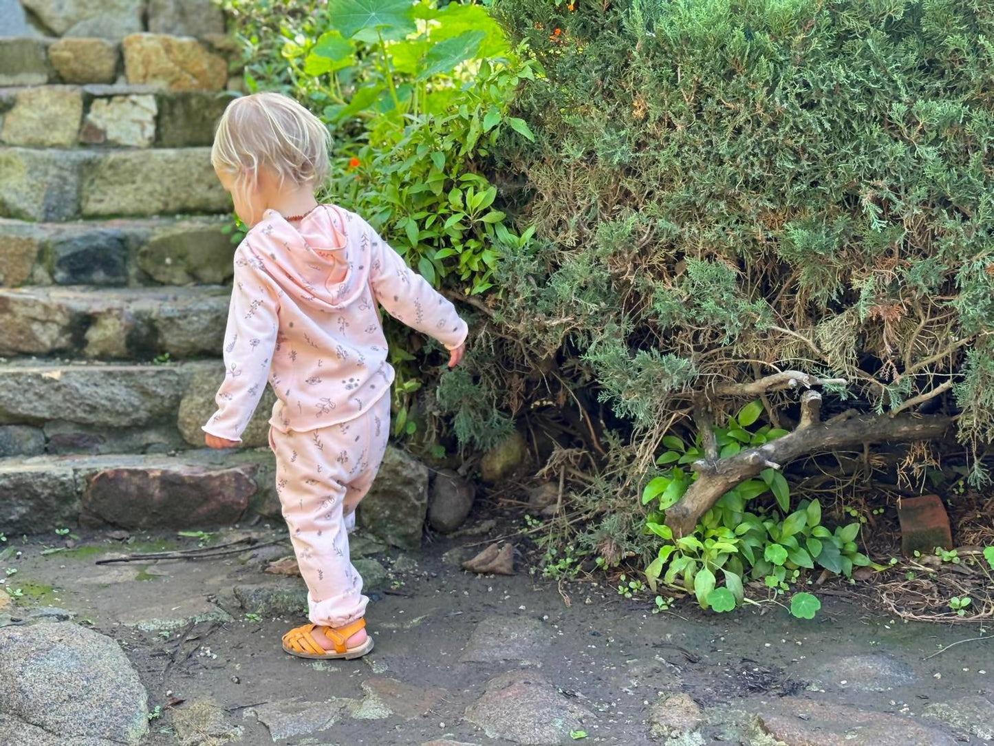 Ettie + H - Girl's Demelza Floral Hooded Top