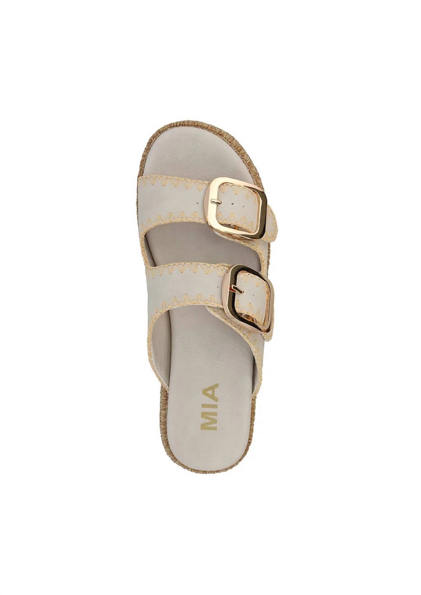 Mia - Women's Mieko Seashell Platform Sandals
