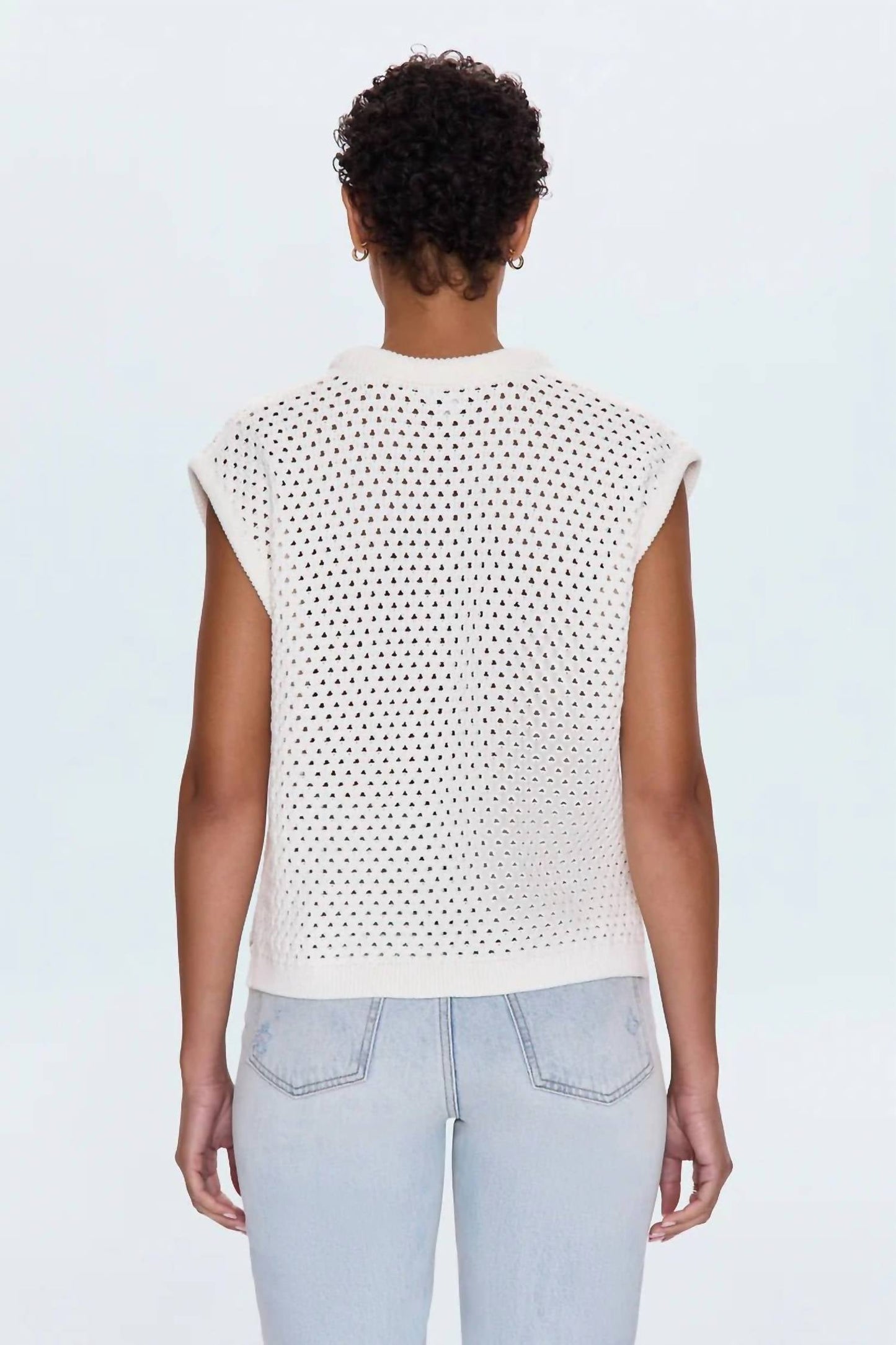 Pistola - Beck Open Knit Cropped Sweater