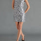 Steve Madden - Elenora Sequined Leopard-print Mini Dress