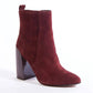 Vince Camuto - Women's Suede Enverna Heeled Bootie