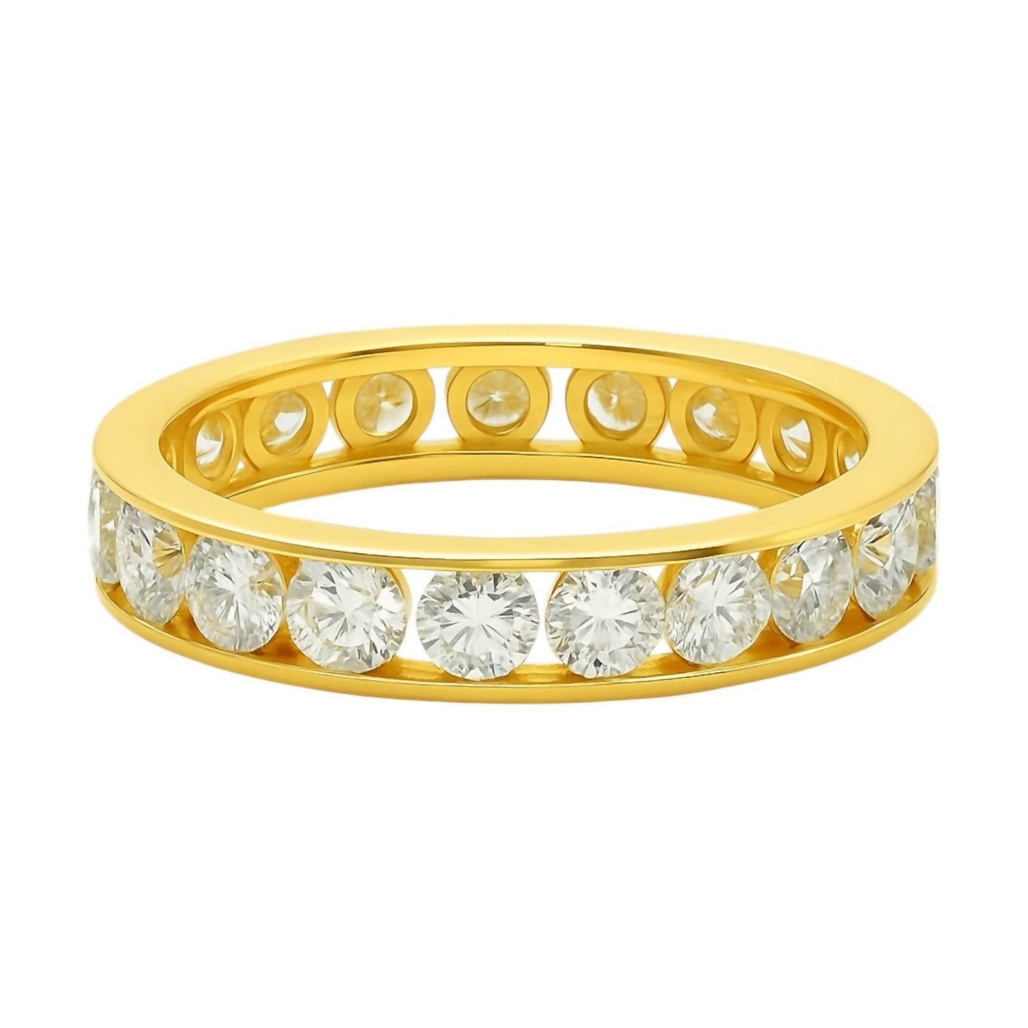 Allyanna Gifts - Women's Moissanite Eternity Band Ring