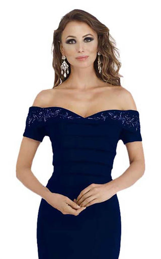 Gia Franco - Conspicuous Off-the-shoulder Dress