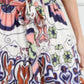 Ciebon - Kariah Engineer Printed Tiered Skirt