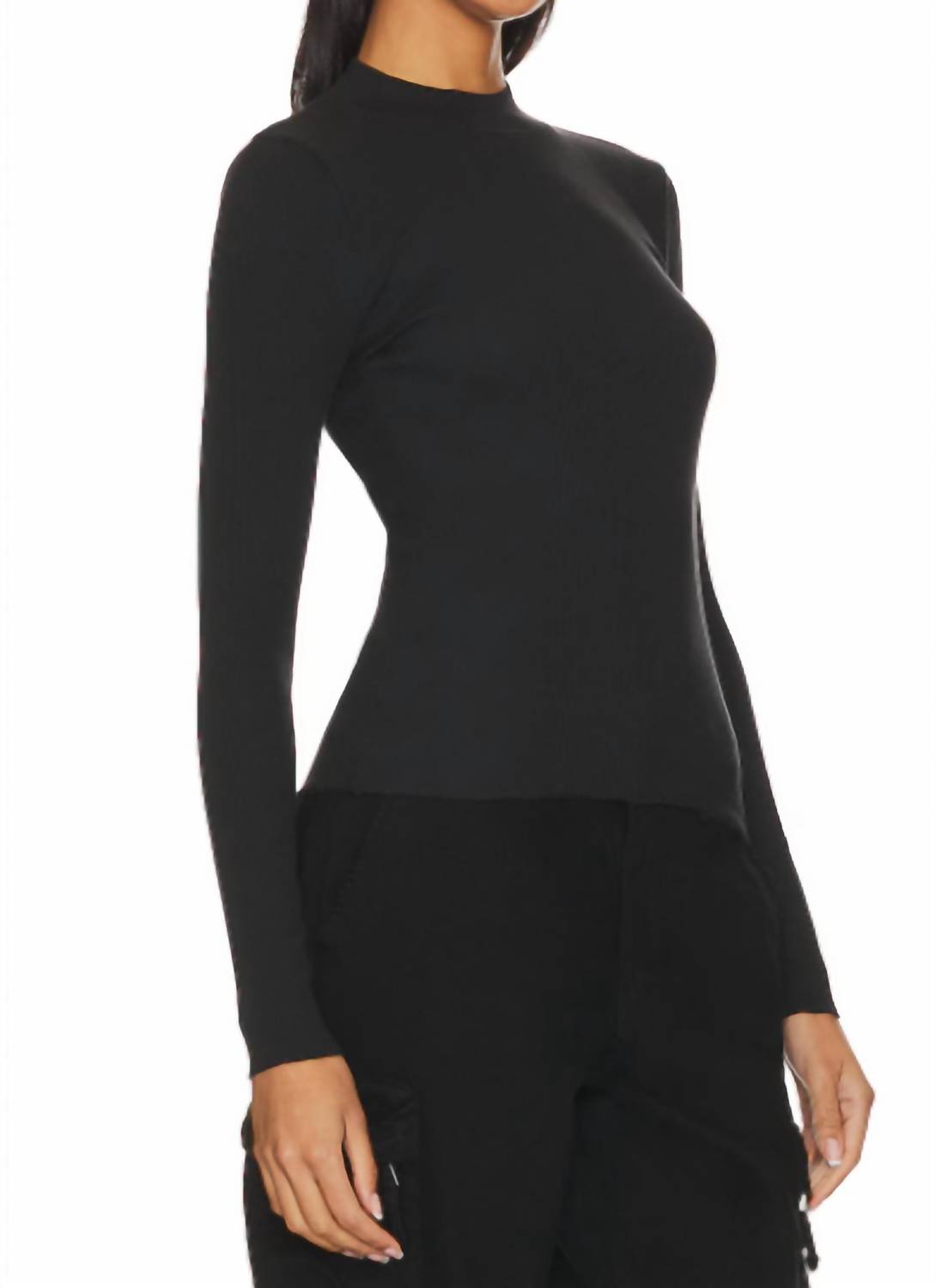 Closed - Mock Neck Long Sleeve Tee