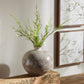 Speckled ceramic bottle vase (set of 2)