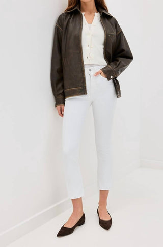 Veronica Beard - Carly Kick Flare Raw Hem Jeans