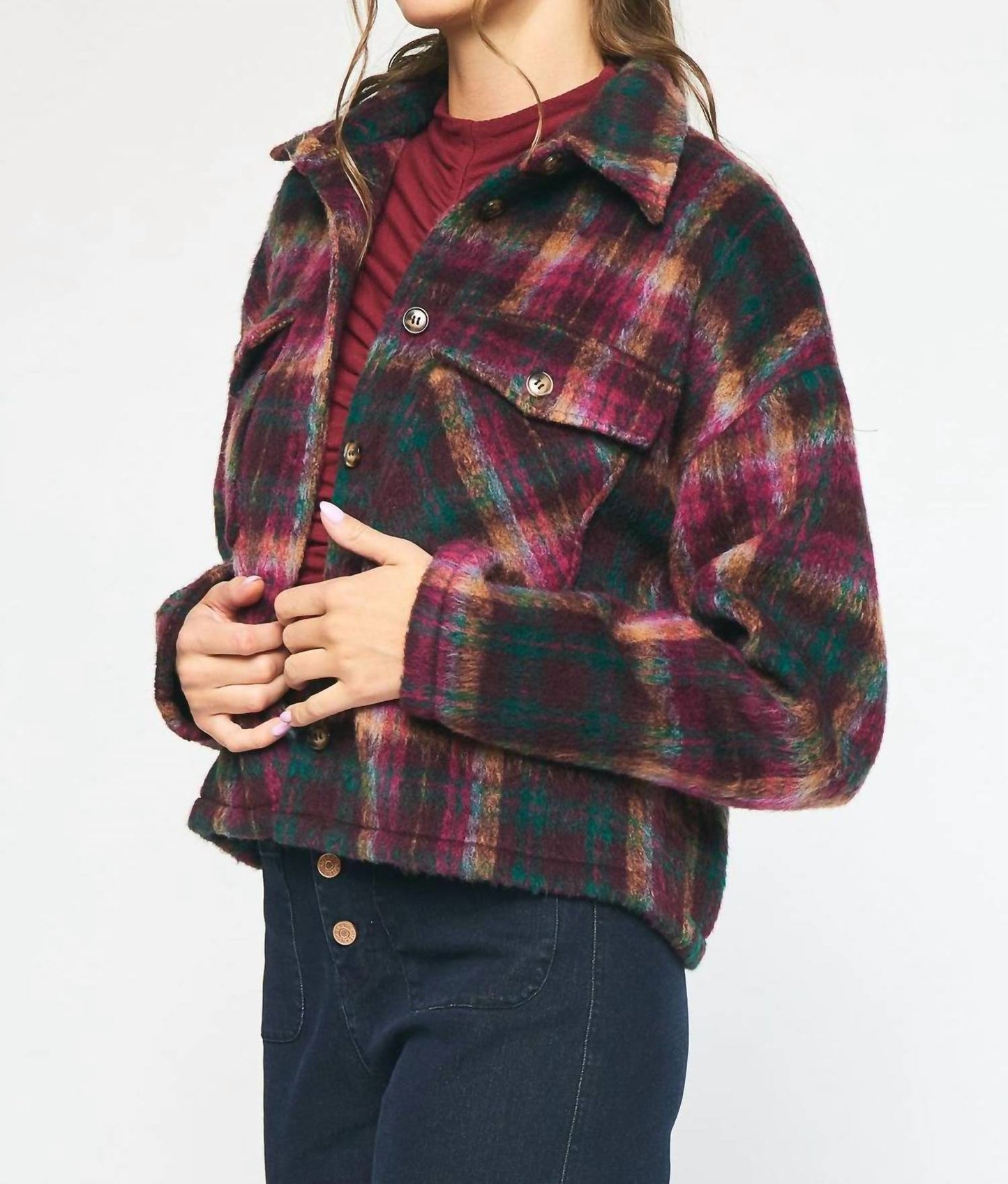 Entro - Cranberry Cider Shacket