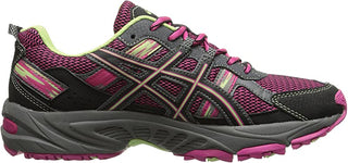ASICS Kids Gel Venture 5 GS Trail Running Shoe Pink/Pistachio/Black Size 6.5 M US