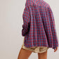 Free People - Cardiff Plaid Button Down Shirt
