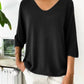 Cocco Bello - Women's Fine Knit Bat Sleeve Sweater