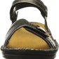 Naot Women's Papaya Wedge Sandal Metal Leather Size 36 M EU