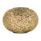 Distressed Flat Metal Vase (Set of 2)