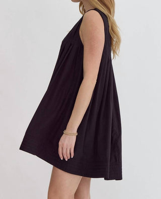Entro - Pleated Mini Dress