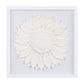 Framed floral wall plaque under glass (set of 2)