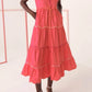 Celia B - Baba Cay Cap Sleeve Midi Dress