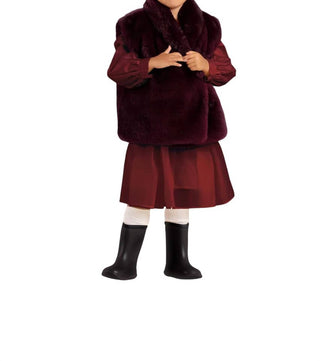 Omamimini - Kids Faux Fur Vest