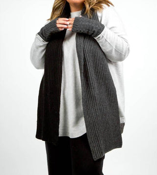 Echo - Ribbed Textured Scarf