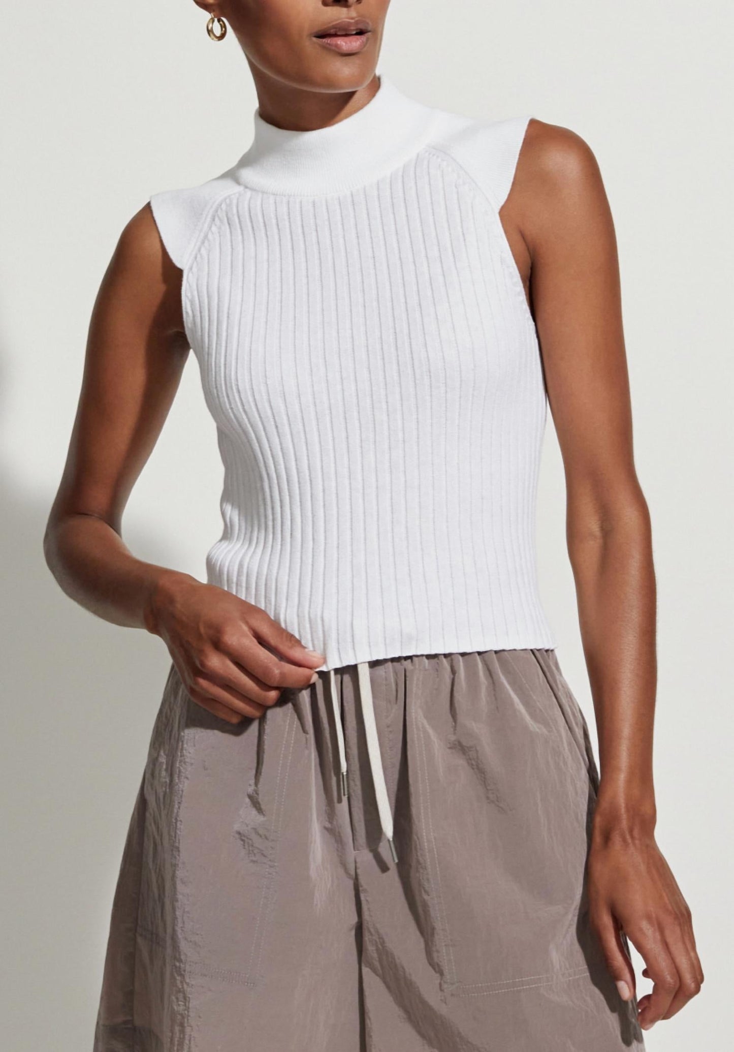 Varley - Fowler Fitted Knit Tank Top