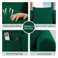 Spring Sofa with High-Quality Fabric in Green