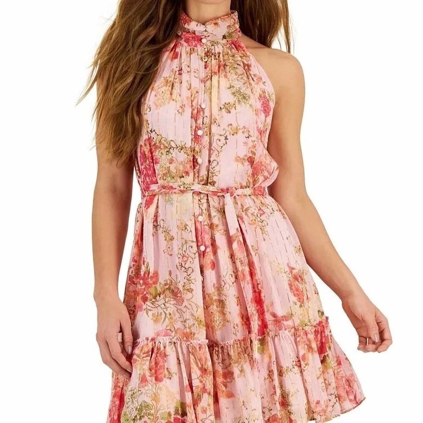 Dream Catcher - Brooklyn Halter Mini Dress